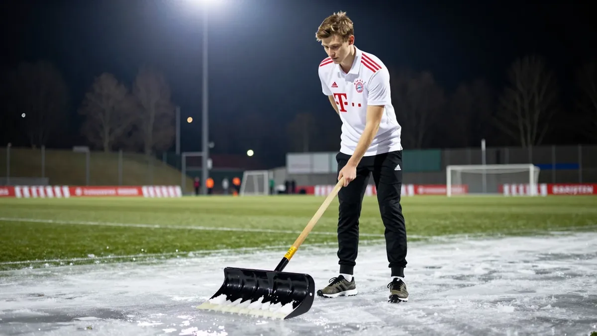 Hagelsturm in Bayern: Monheim-Anwohner nutzen Schneeschaufeln