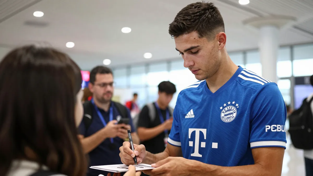 FC Bayern München landet in Südkorea für Testspiel gegen Jeju SK
