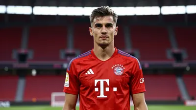 FC Bayern München Spieler Harry Kane, Michael Olise, Luis Díaz, Jamal Musiala, Serge Gnabry, Joshua Kimmich, Aleksandar...