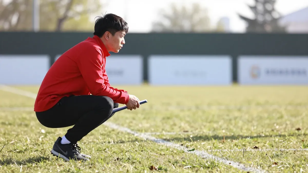 Luca Beckenbauer, Enkel von Franz Beckenbauer, ist Co-Trainer der U13 von Bayern München und führte das Team zu einem...